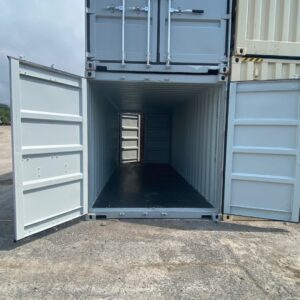 Conteneur maritime 20 pieds Double Door – Accès double, flexibilité maximale