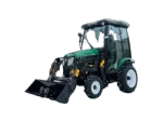 Tracteur avec Cabine et Chargeur Frontal – Moteur Perkins