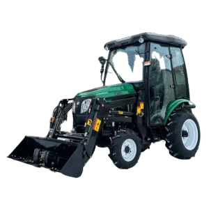 Tracteur avec Cabine et Chargeur Frontal – Moteur Perkins