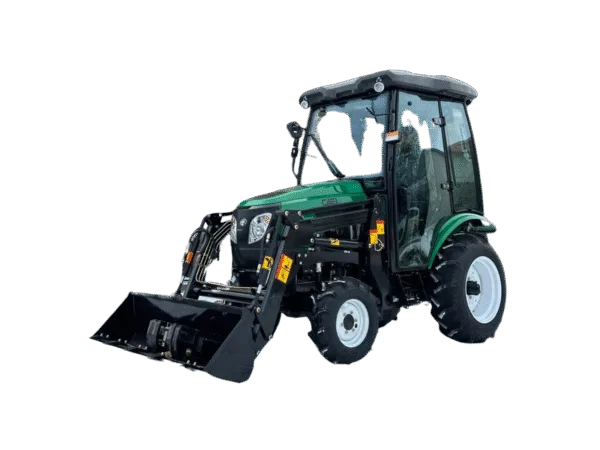 Tracteur avec Cabine et Chargeur Frontal – Moteur Perkins