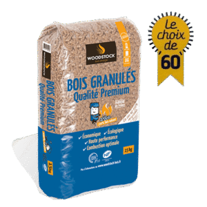 Offre Spéciale : 3 PALETTES DE GRANULÉS DE BOIS WOODSTOCK + 1 PALETTE GRATUITE – 640€ TTC