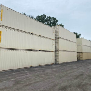 Conteneur maritime 40 pieds High Cube – Le volume XXL pour vos grands projets